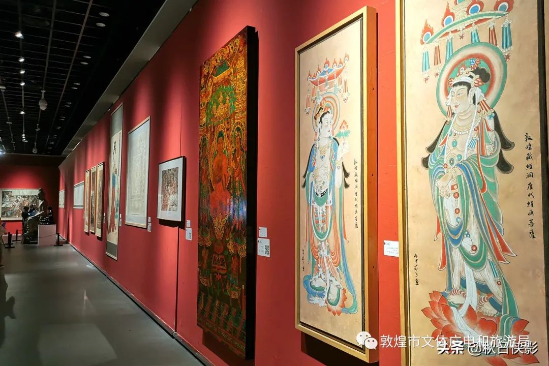 杭州又见敦煌展这里成孩子们的乐园不出家门欣赏精美壁画