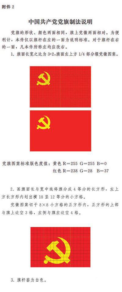 中国共产党党徽党旗条例