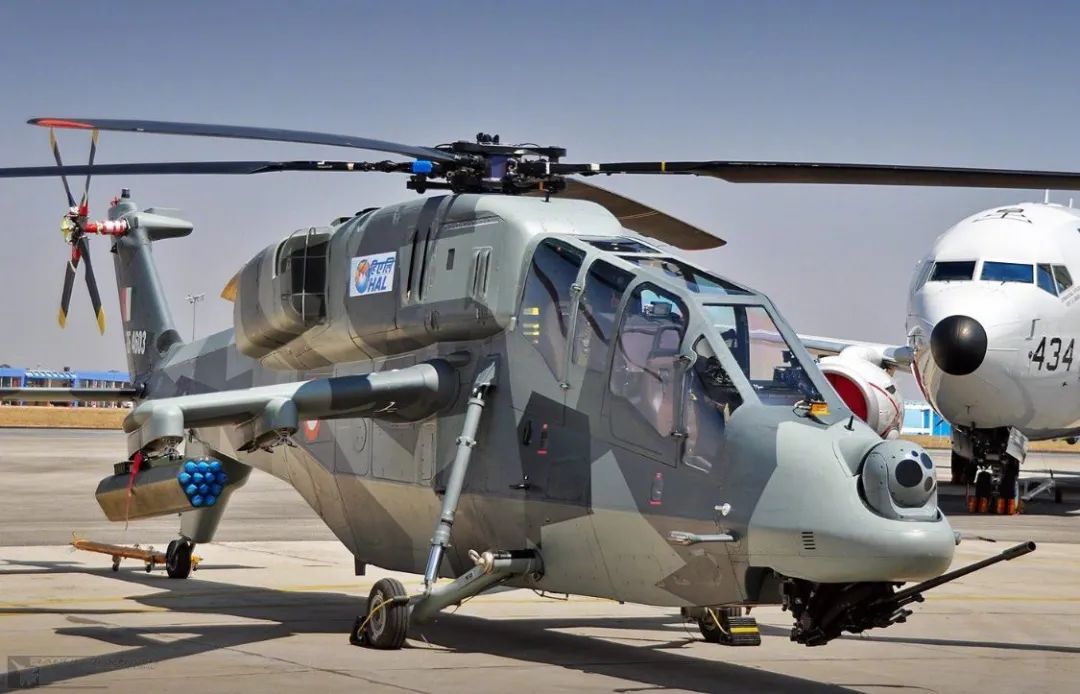 部署了2架国产武装直升机lch,以支持印度空军在边境地区的军事部署
