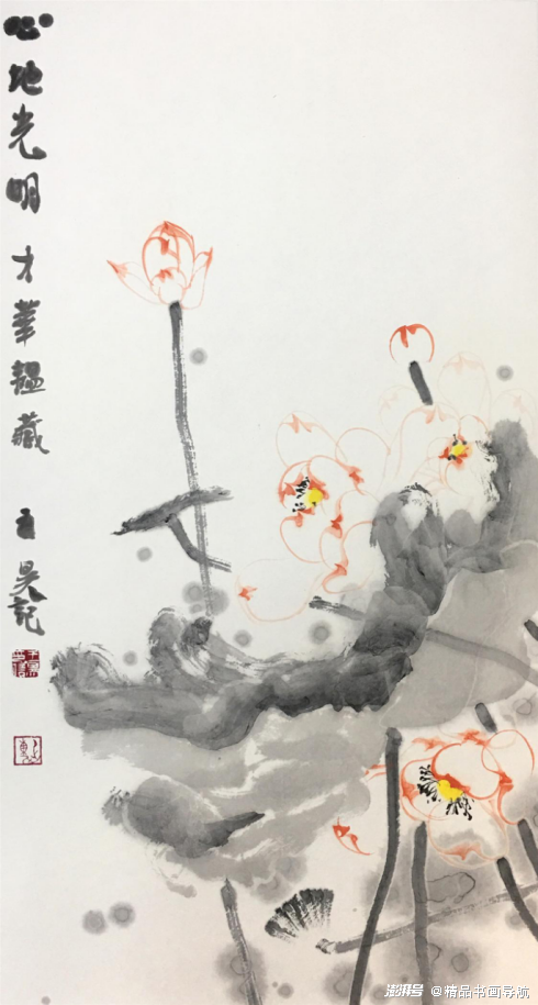 百年传承,当代大写意画荷名家:画家王昊