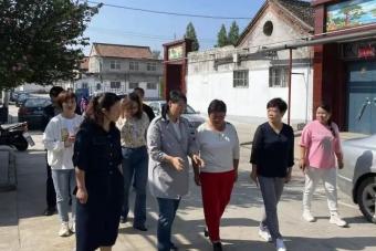 市,区妇联深入城区西上庄街道办事处郜匠村调研"两委"