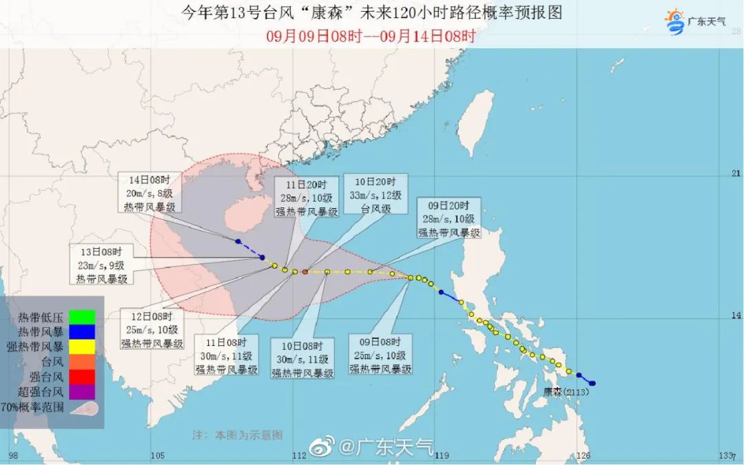 连跳四级台风灿都或将成为今年风王