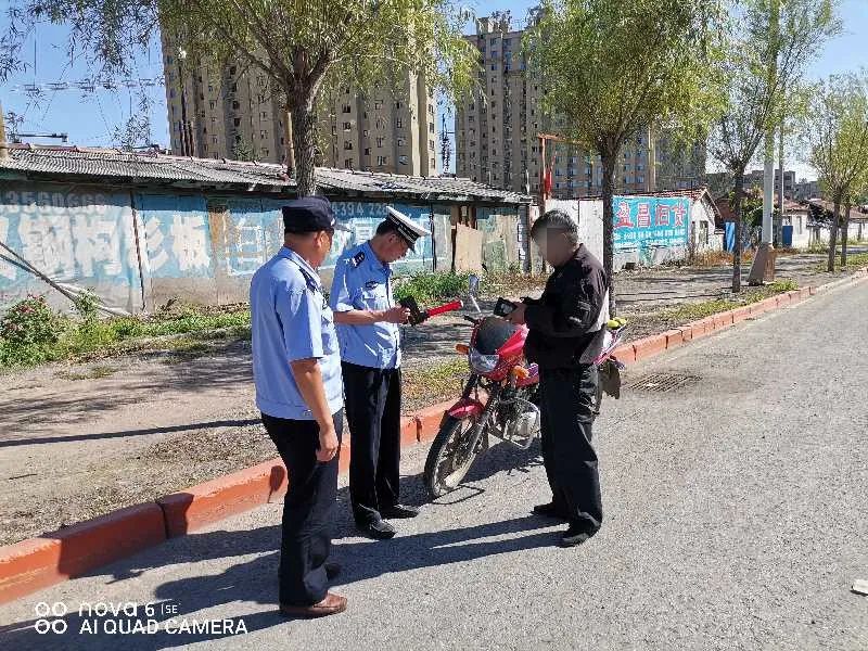 孙家堡子派出所多措并举强化农村道路交通安全管理工作