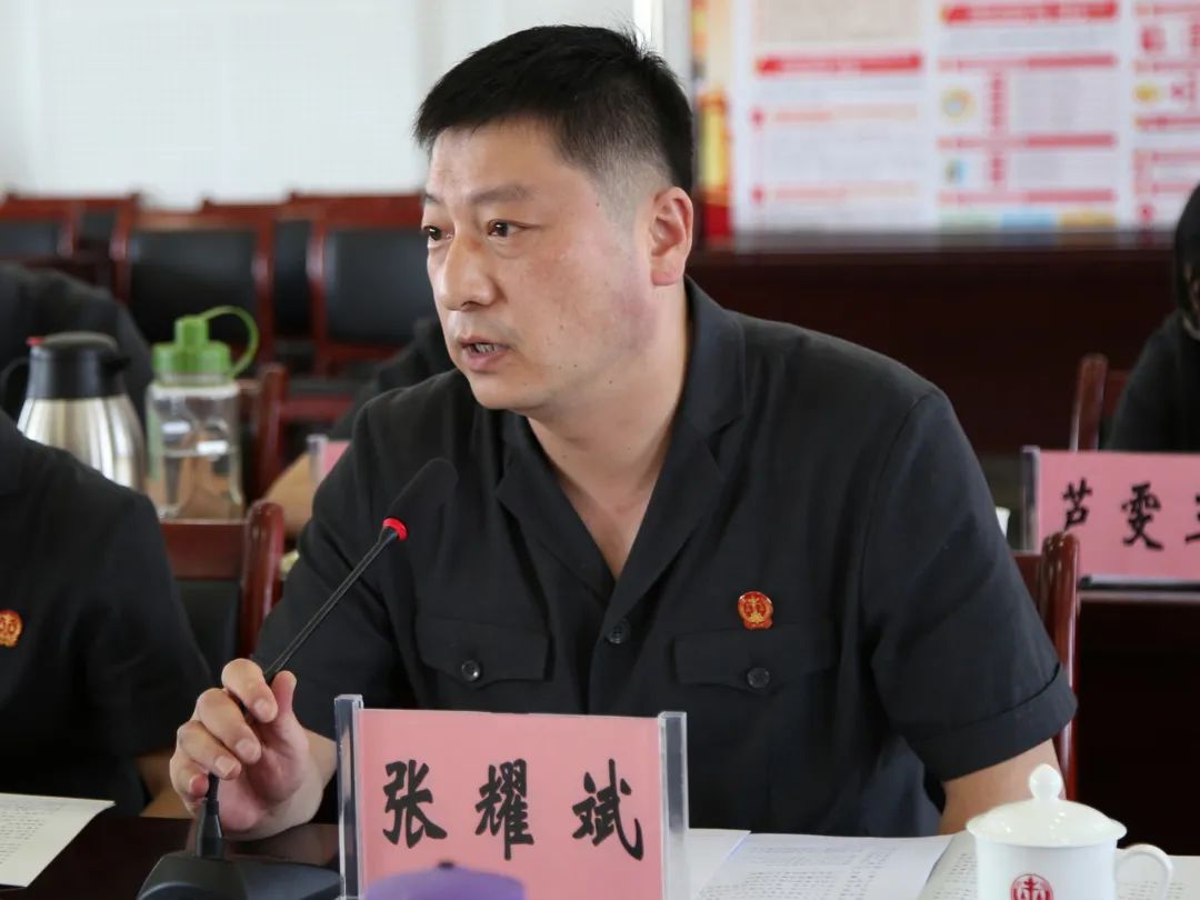 晋中市人大常委会副主任仝清雷在我院进行专题调研