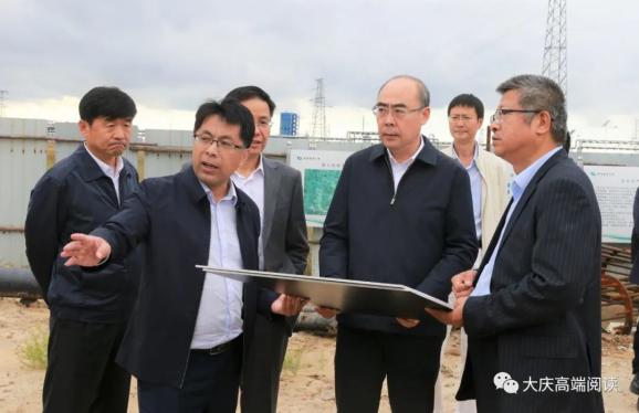 李岩松一刻不停推进省百大项目建设