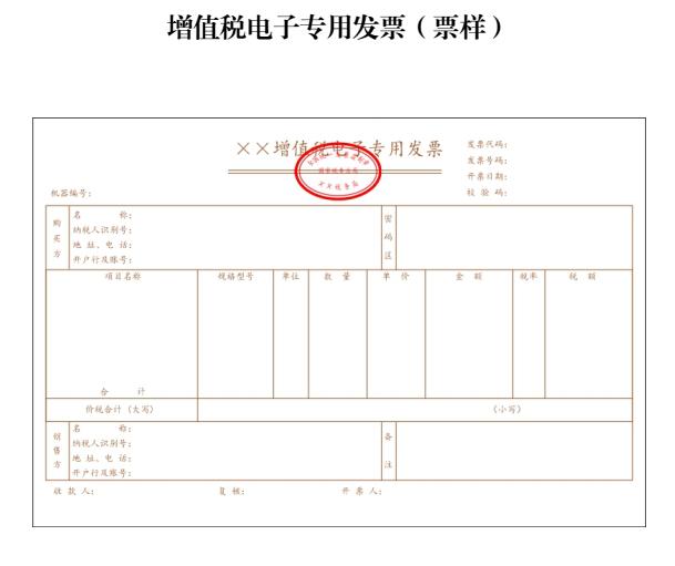 专用发票电子化有关事项的公告》(国家税务总局公告2020年第22号)规定