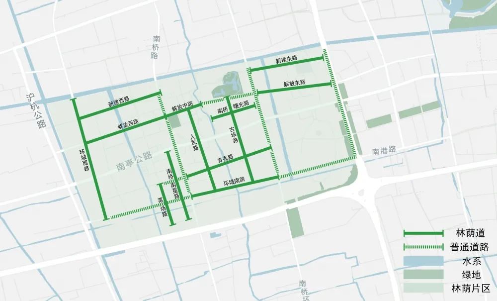 南京西路)(新闸路)静安闸北公园林荫片区(平型关路)(延长路)(广延路)