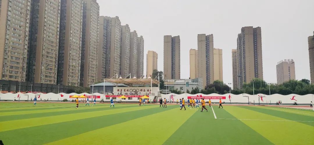 市十四运会足球比赛宜阳代表队首场40嵩县代表队