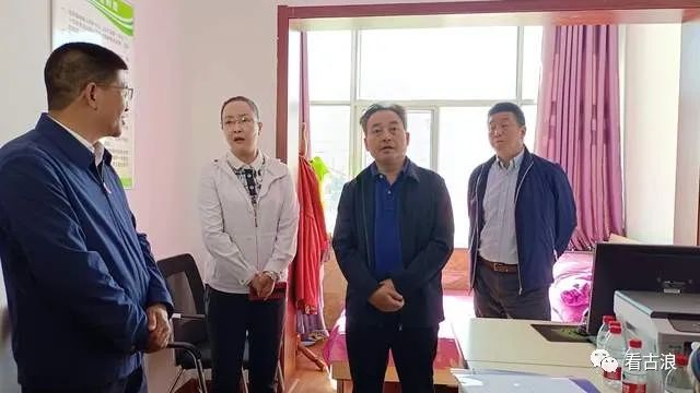 省残联党组书记,理事长王建强一行来古浪县调研