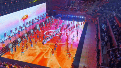 昨夜恩施州第九届运动会开幕浪漫宣恩又圈粉啦