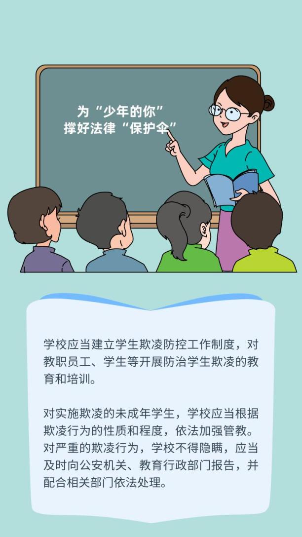 普法课堂一图读懂新修订的中华人民共和国未成年人保护法