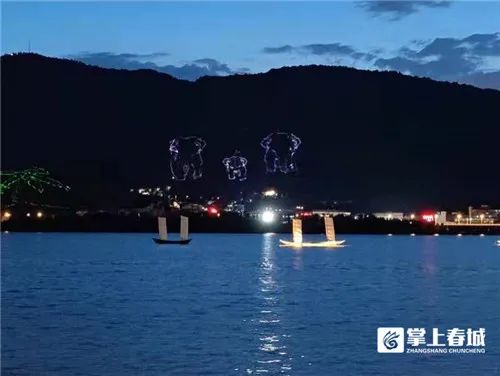 记者在走访时了解到,滇池大坝对岸可视范围景观照明整体灯光效果已
