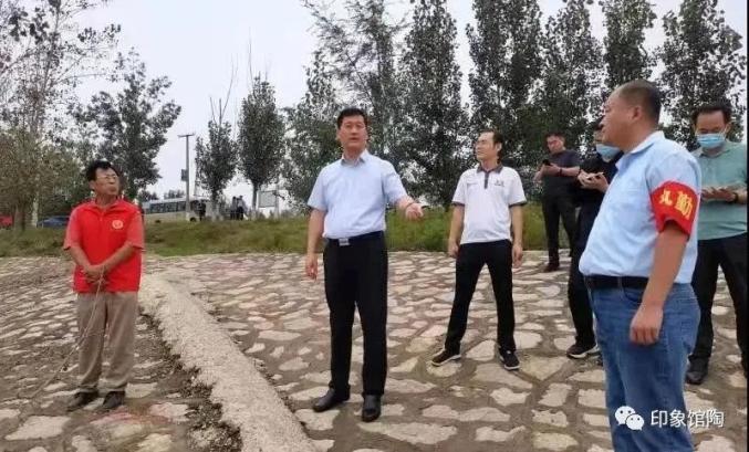 县长王峰调研防洪工作