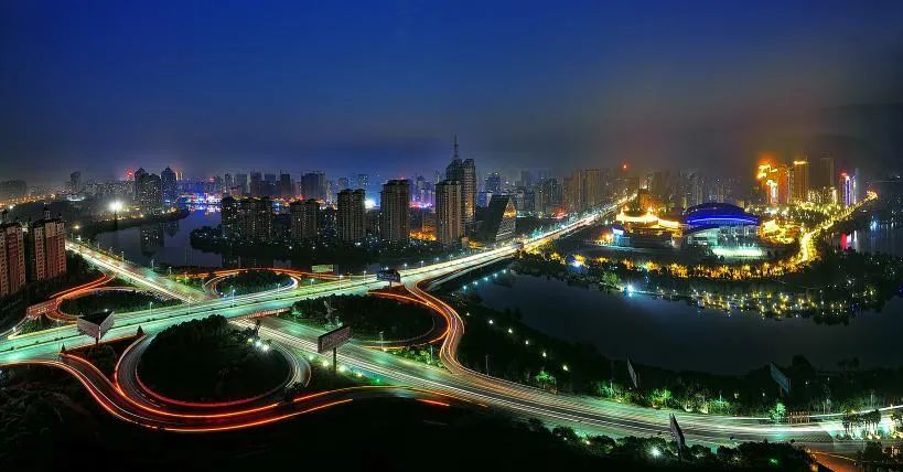 不一样的美航天员刘伯明从太空拍下新余夜景