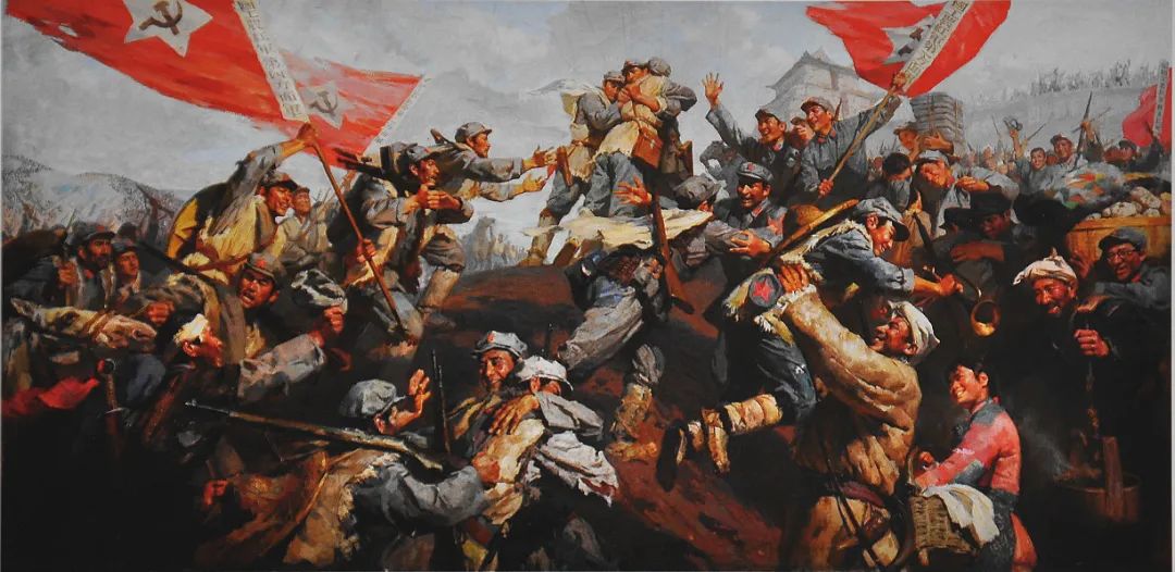 雕塑纪念碑红军长征遵义会议通过的《中共中央关于反对敌人五次"围剿"
