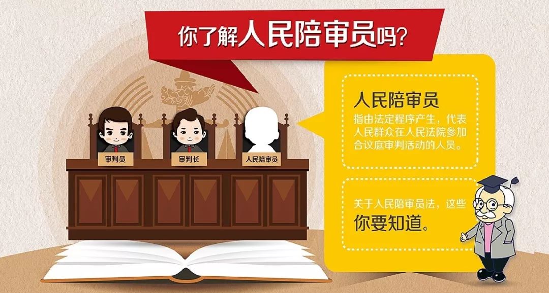 什么是人民陪审员制度一图读懂
