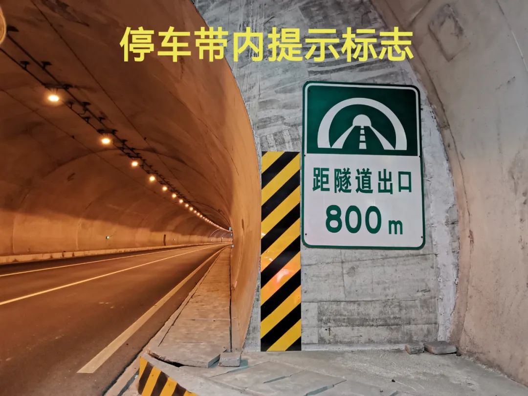 应尽可能将车辆驶出隧道或停于港湾式应急停车带内
