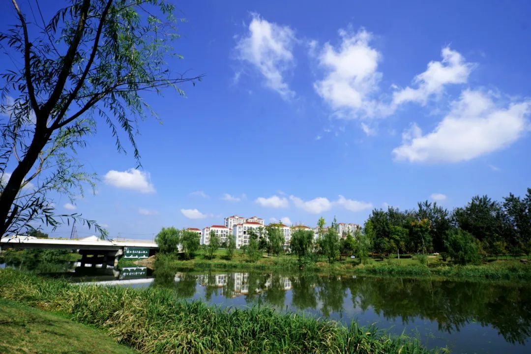 建湖:串场河道换新颜 水清岸绿景如画