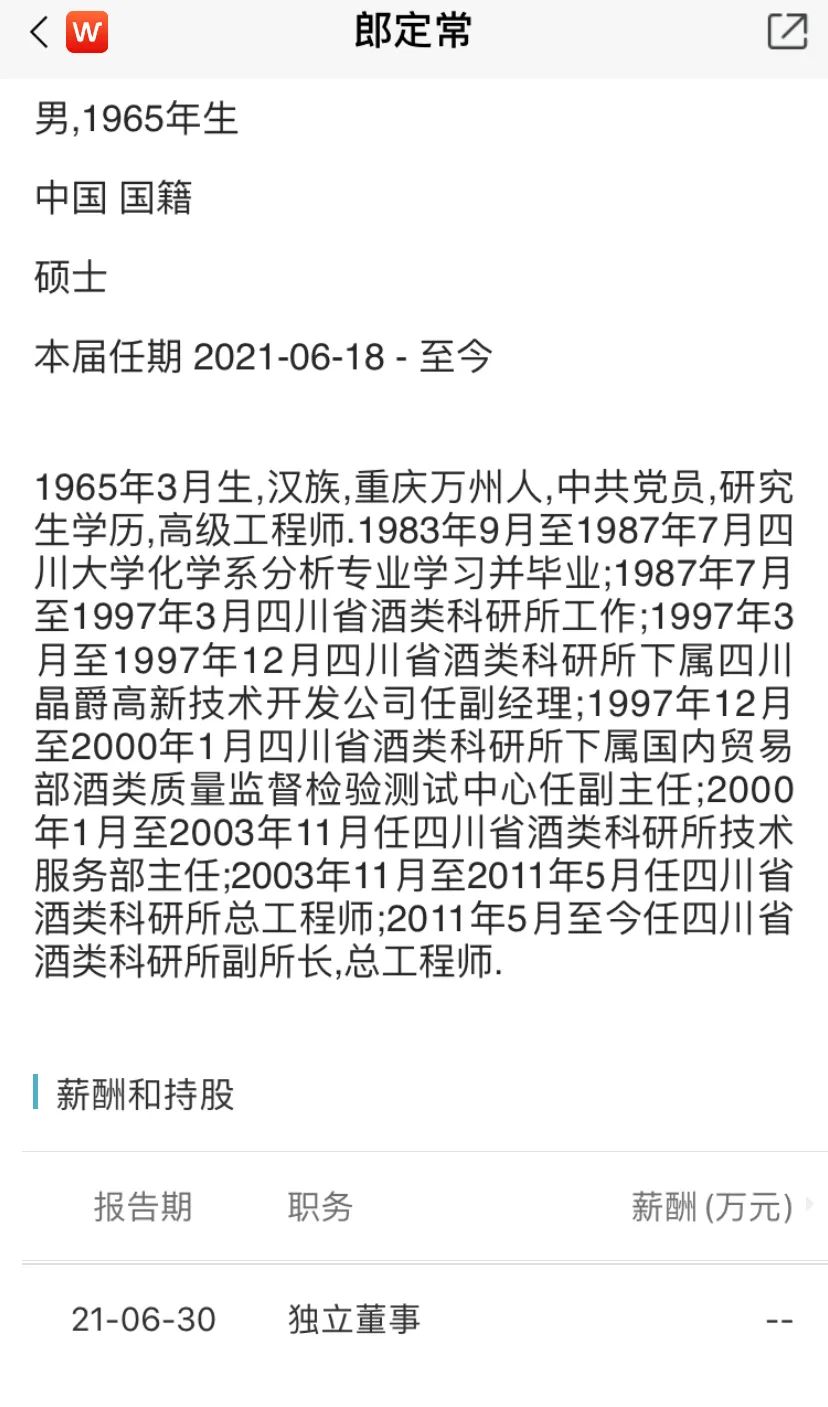 突发!56岁五粮液独董因病去世,上任不到4个月,系著名白酒专家