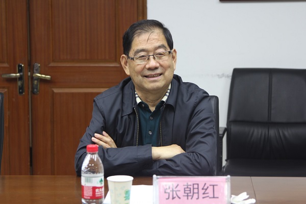 邓永俭会长与三门峡市慈善总会会长张朝红一行座谈交流慈善工作