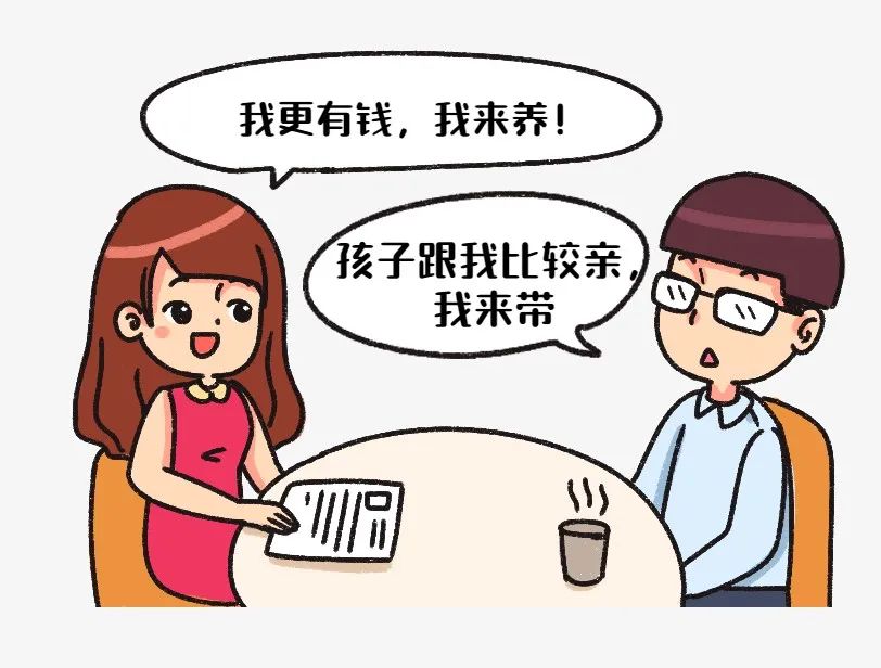 离婚后孩子抚养权归谁?这些情况优先考虑.