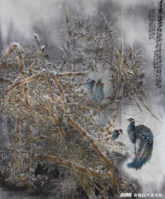 2021中国艺坛领航人物画家井亚红