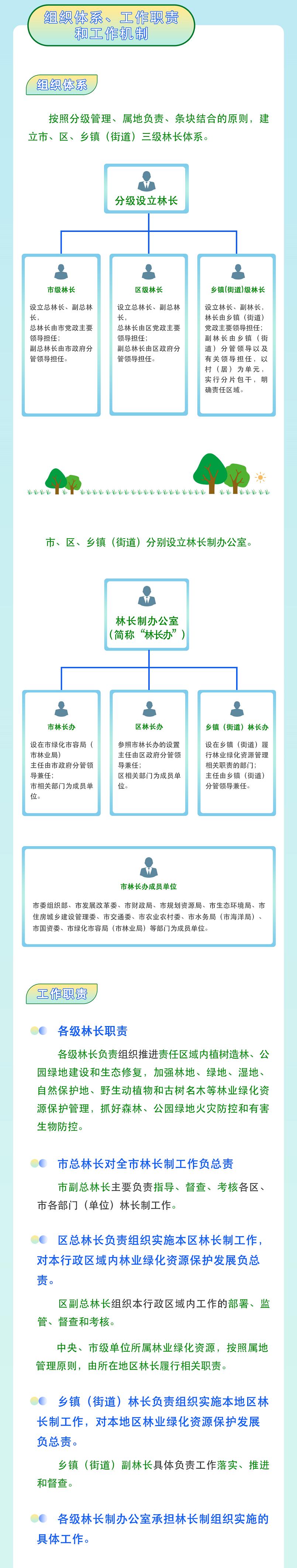 全面推进林长制上海出台实施意见一图看懂