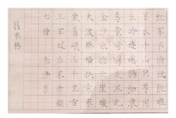 庆祝中国共产党建党100周年暑期青少年书画大赛作品展小学组书法类二