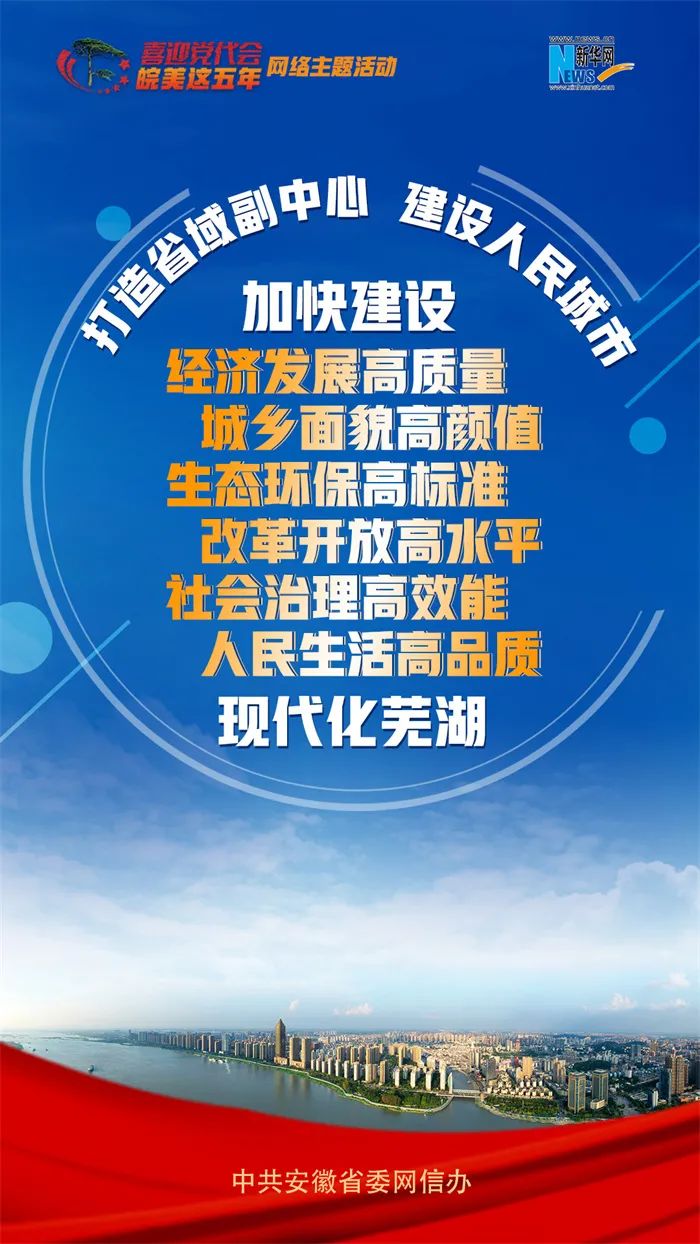 创意海报一组关键词带你了解皖美这五年