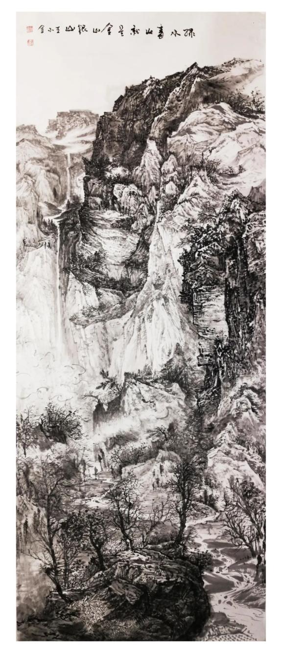 翰墨颂党恩丹青庆华诞2021年威海市文登区系列书画展美术展作品赏析