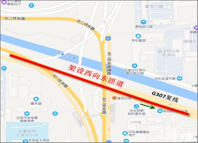 三环辅路连接国道307(东三环至良村段)扩建工程.