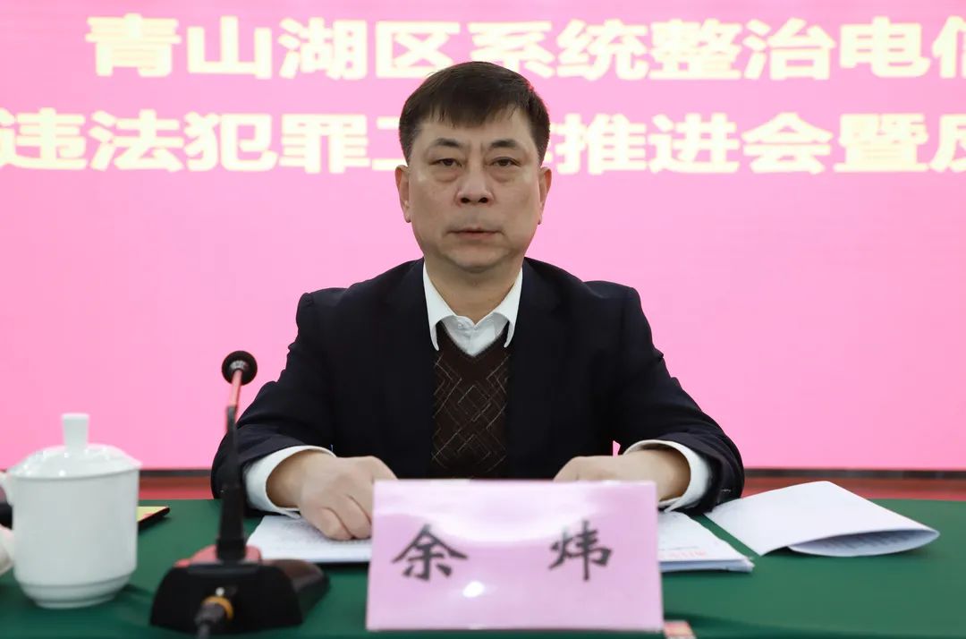 青山湖区召开系统整治电信网络诈骗违法犯罪工作推进