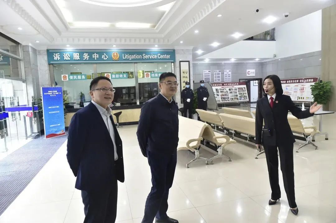 市高法院副院长戴军调研云阳法院