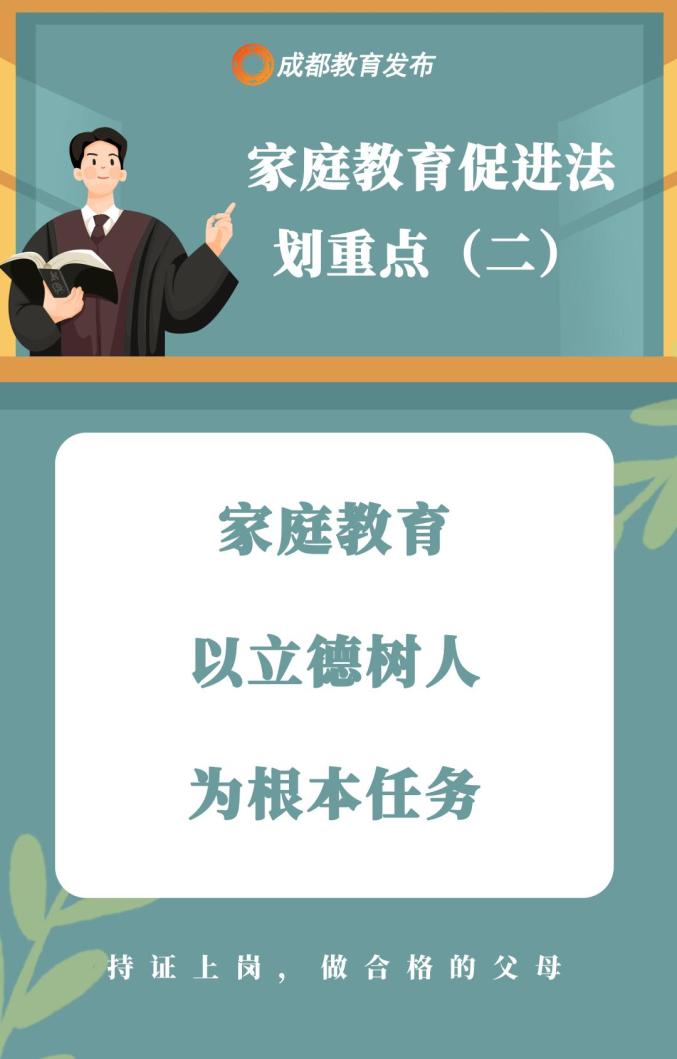 解读〡家庭教育促进法依法带娃明年1月1日起执行