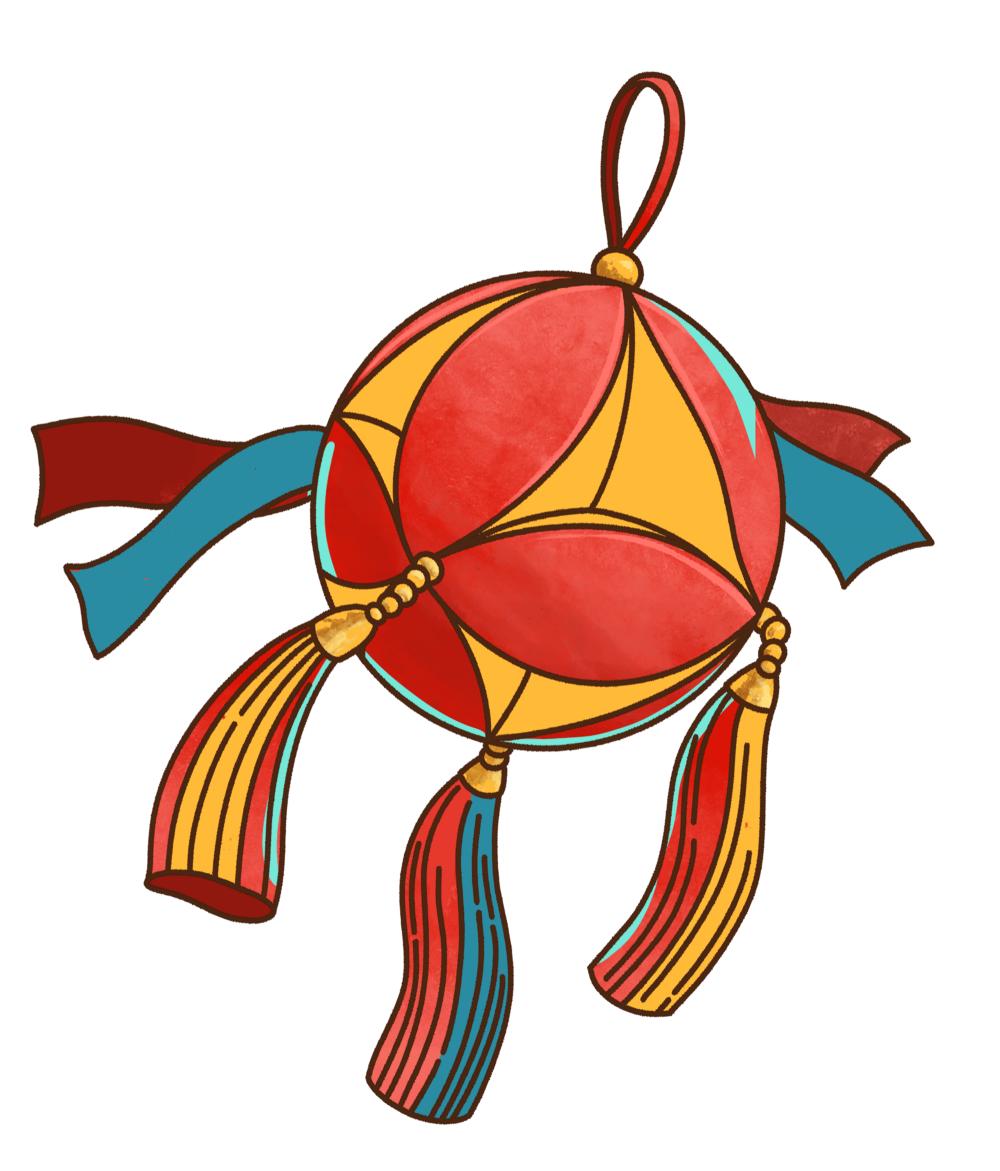 澎湃号>广西科技馆> 壮族的绣球,起源于2000多年前的狩猎工具,因为
