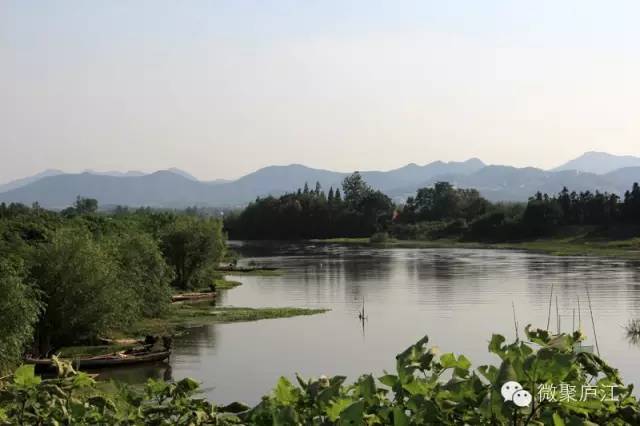 塘串河杭埠河,长江水系巢湖的重要支流.