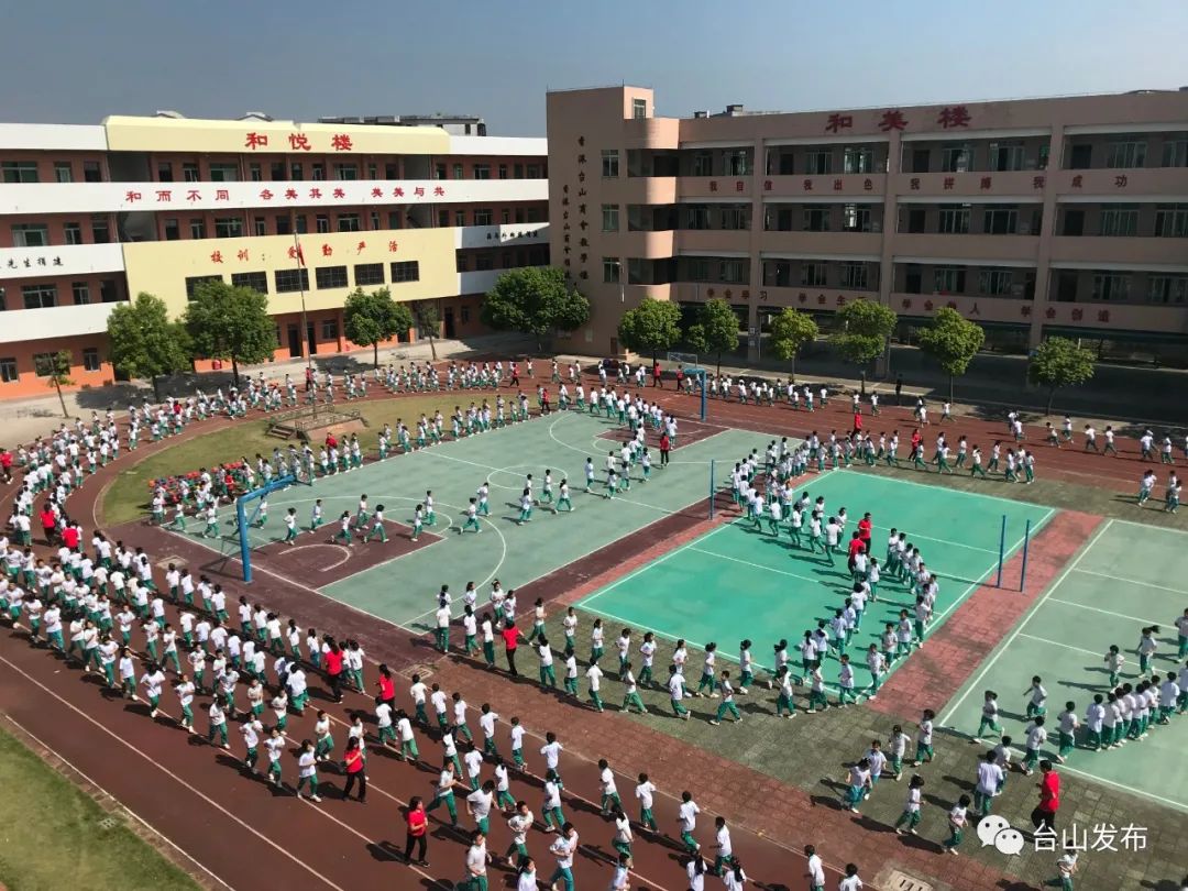 台山中小学大课间评比结果出炉