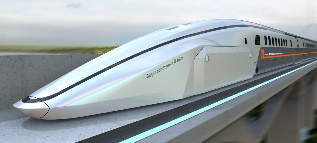 时速超600公里中车长客正在研制超导电动高速磁浮列车