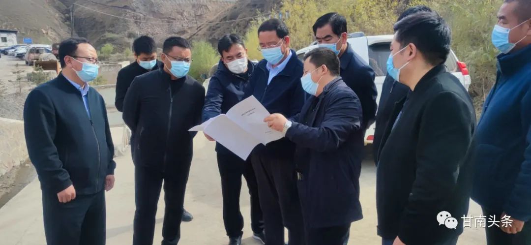 张政能赴临潭县现场办理人大代表建议暨调研督导生态环境保护督察问题
