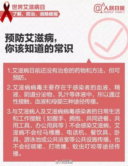 【防艾】预防艾滋病,你该知道的常识_政务_澎湃新闻