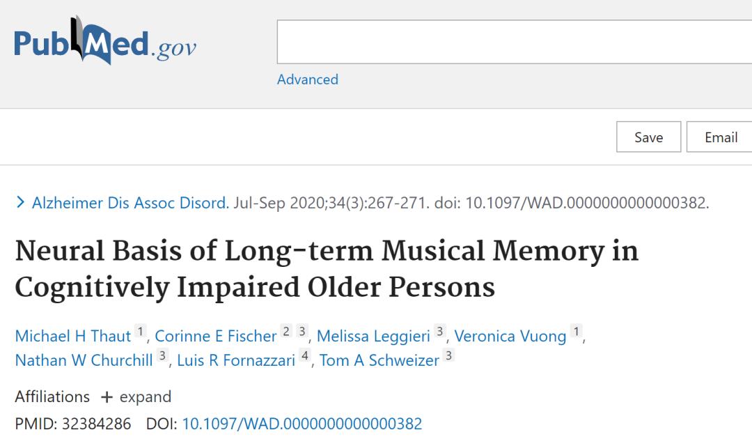 neural basis of long-term musical memory in cognitively