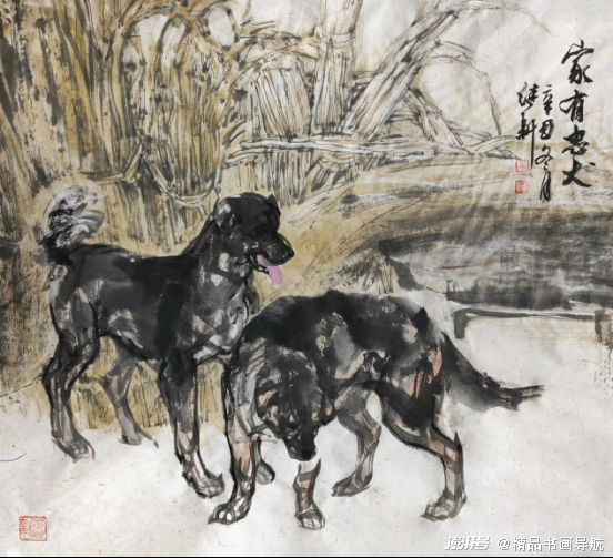 艺术人物著名画家董继新作品赏析