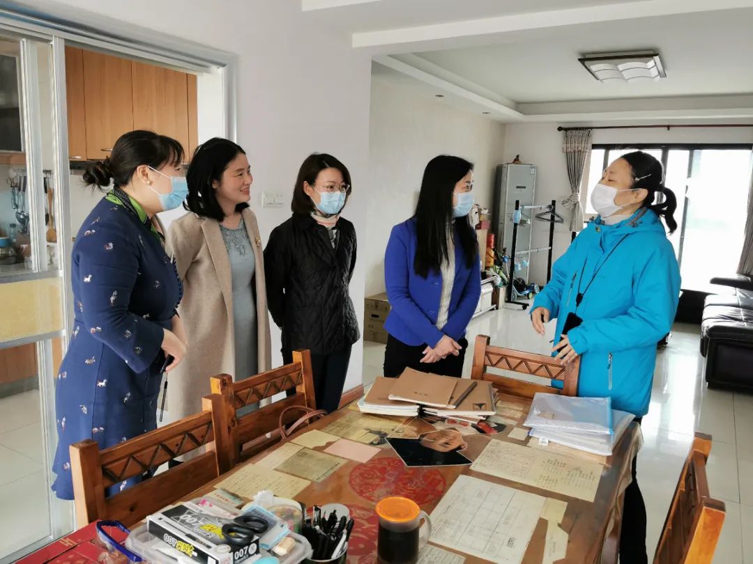 市妇联主席叶文静到武昌区调研家政技能入户指导服务工作