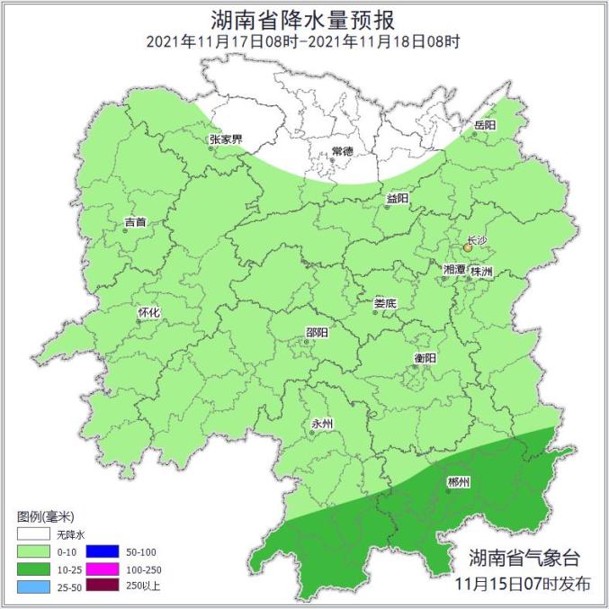 湖南大范围雨水即将上线永州的天气