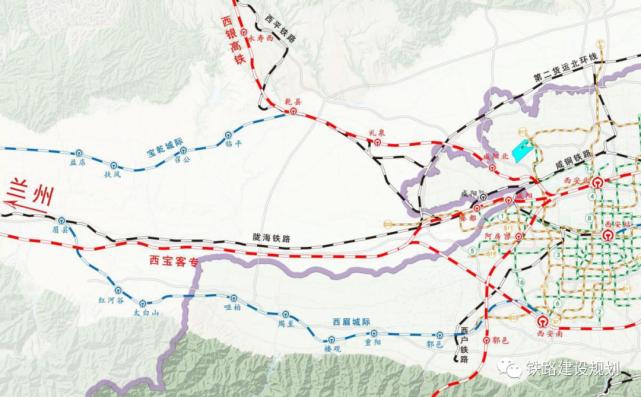 西安综合立体交通体系建设规划出炉城际铁路环线部分取消