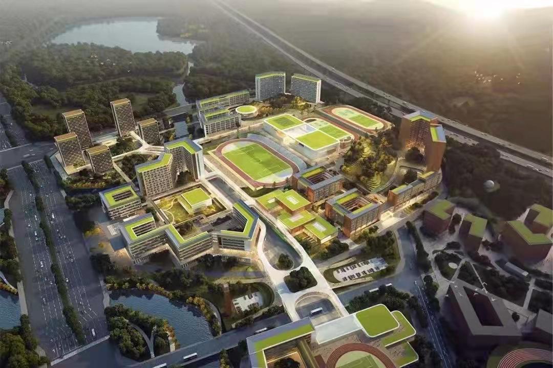 深圳特区报 4个高中园中,龙岗,坪山和光明高中园内各3所普通高中将