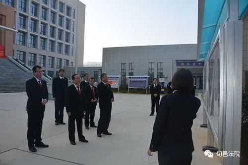 市中院焦鹏副院长一行深入旬邑法院调研指导工作