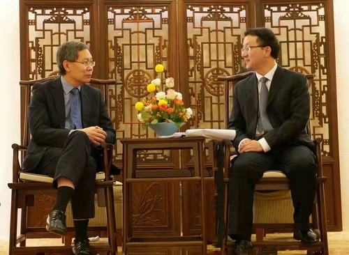 外交部亚洲司司长刘劲松向部分东盟国家驻华使节宣介十九届六中全会
