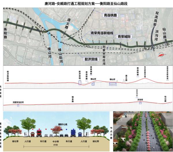 唐河路安顺路打通工程规划方案出炉