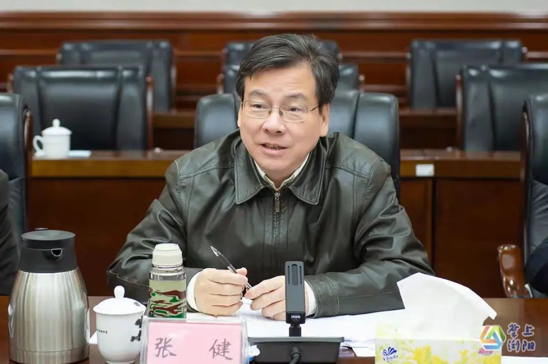 湖南省政协副主席,省工商联主席张健来浏调研优化营商环境工作